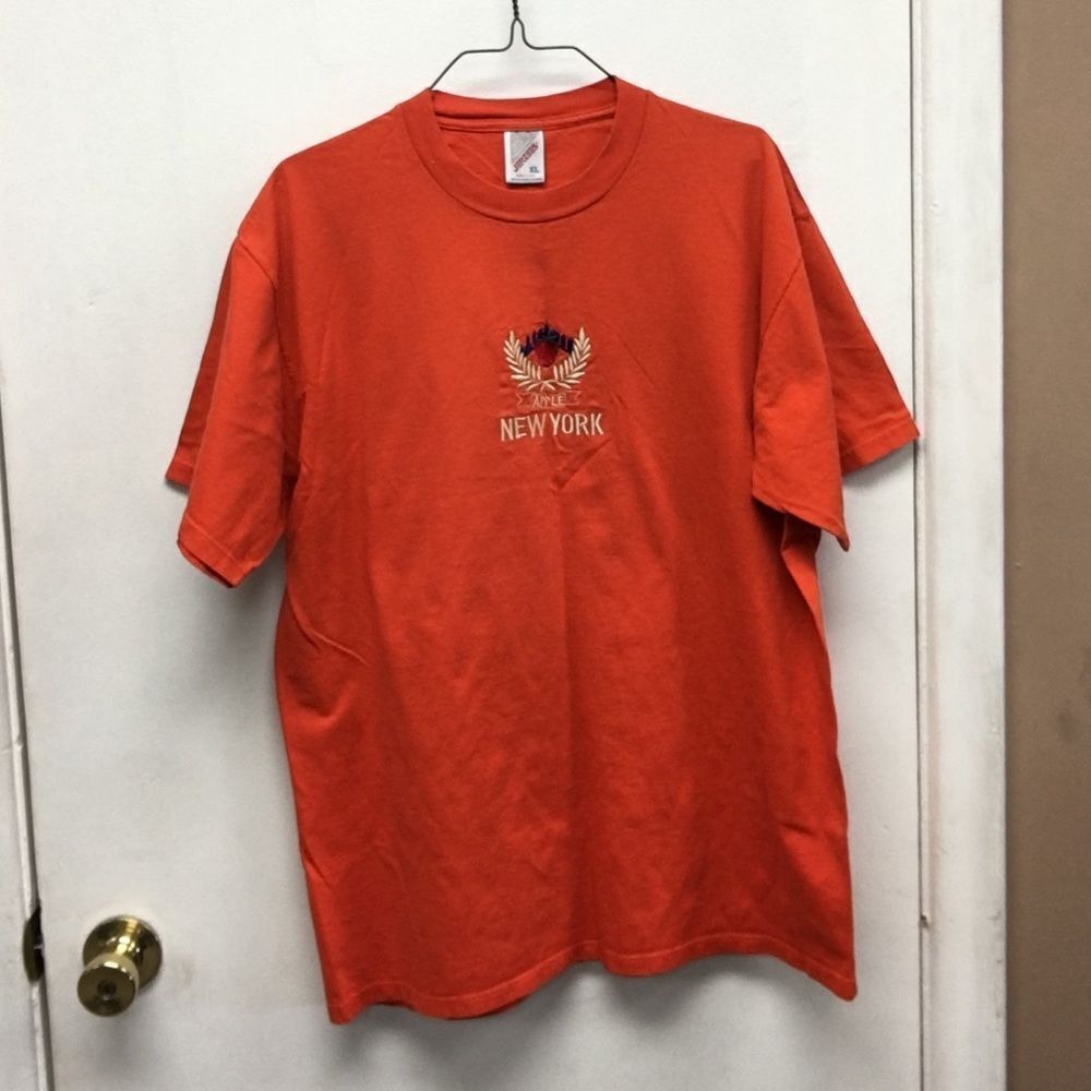 Vintage Jerzees New York Big Apple Embroidered Mens size XL